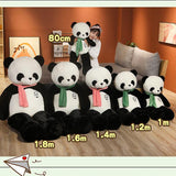 Panda Doll Pillow Plush Toy Cute Cartoon Doll Birthday Gift