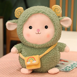 Cute internet celebrity lamb plush toy, doll doll, pillow doll, girl, children's birthday gift, girl heart