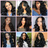 GS Virgin Hair Body Wave Upgrade Lace Closure Middle Part Closure  4*4 middle part Closure Natural Color