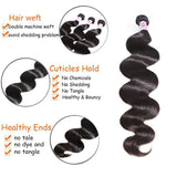 GS Virgin Hair Malaysian Body Wave Hair 4Pcs/pack Cabello Series