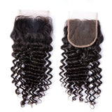 GS Virgin Hair  Melt HD 4x4 5x5 Lace Closure Deep  Free Part Curly Hair Invisible Knots Cabello series