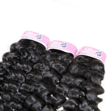 GS Virgin Hair Cabello Series 3 Bundles Peruvian Italian Curly Virgin Hair Weave