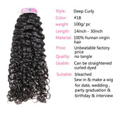 GS Virgin Hair 3 Bundles Italian Curly Hair Weave With 5x5 HD Lace Closure