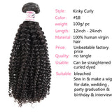 GS Virgin Hair Brazilian Kinky Curly Hair 4 Bundle Deals  Virgin Hair