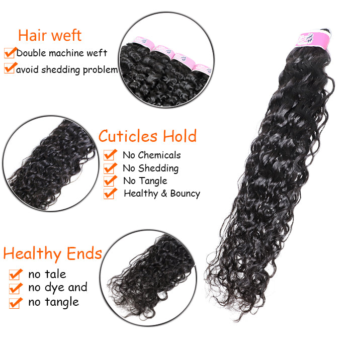 GS Virgin Hair Cabello Series Malaysian Italian Curly Hair Weave 3 Bundles