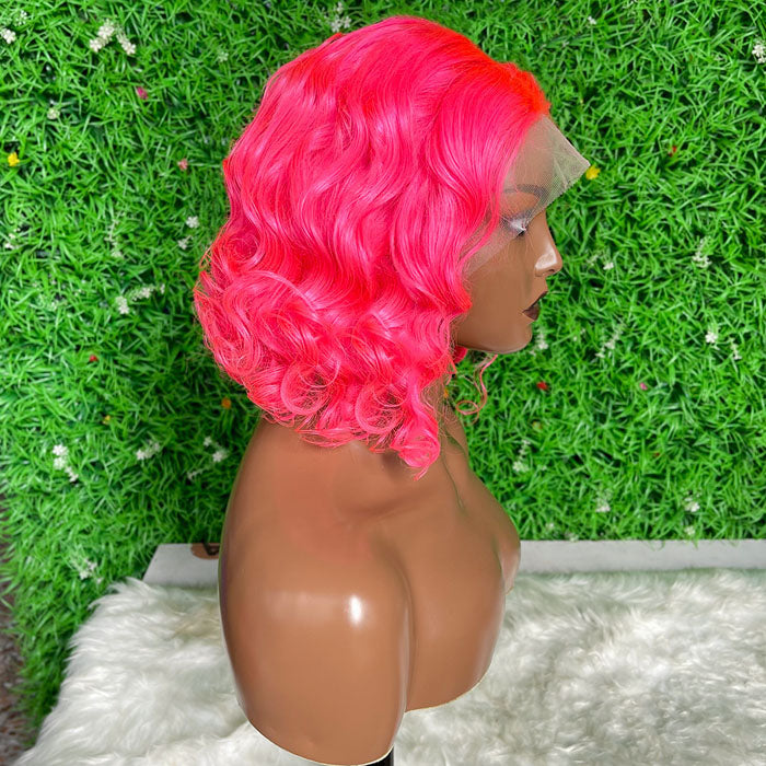 GS Virgin Hair Bob Curly Wig Curly and Body Wave Cabello Series