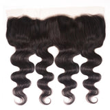 GS Virgin Hair 4 Bundles Body Wave Virgin Hair With 13x4 Lace Frontal